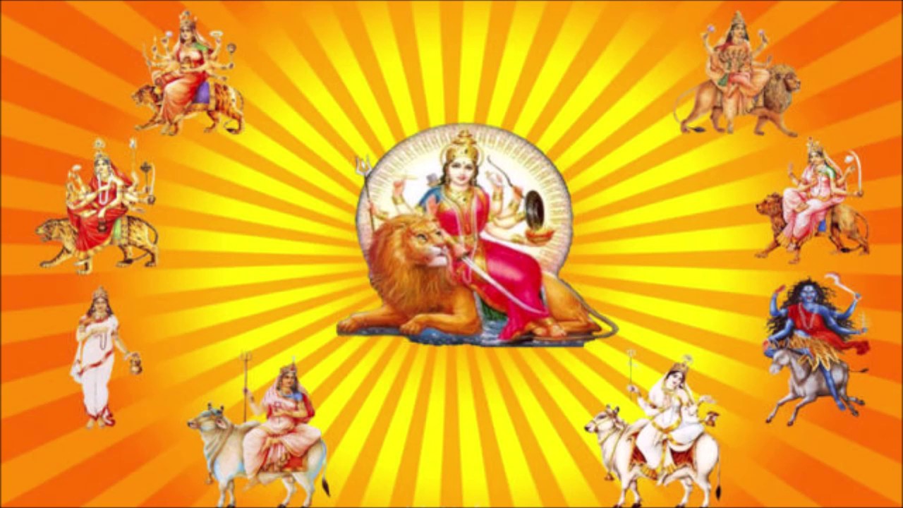 Happy Navratri Nav Durga - HD Wallpaper 