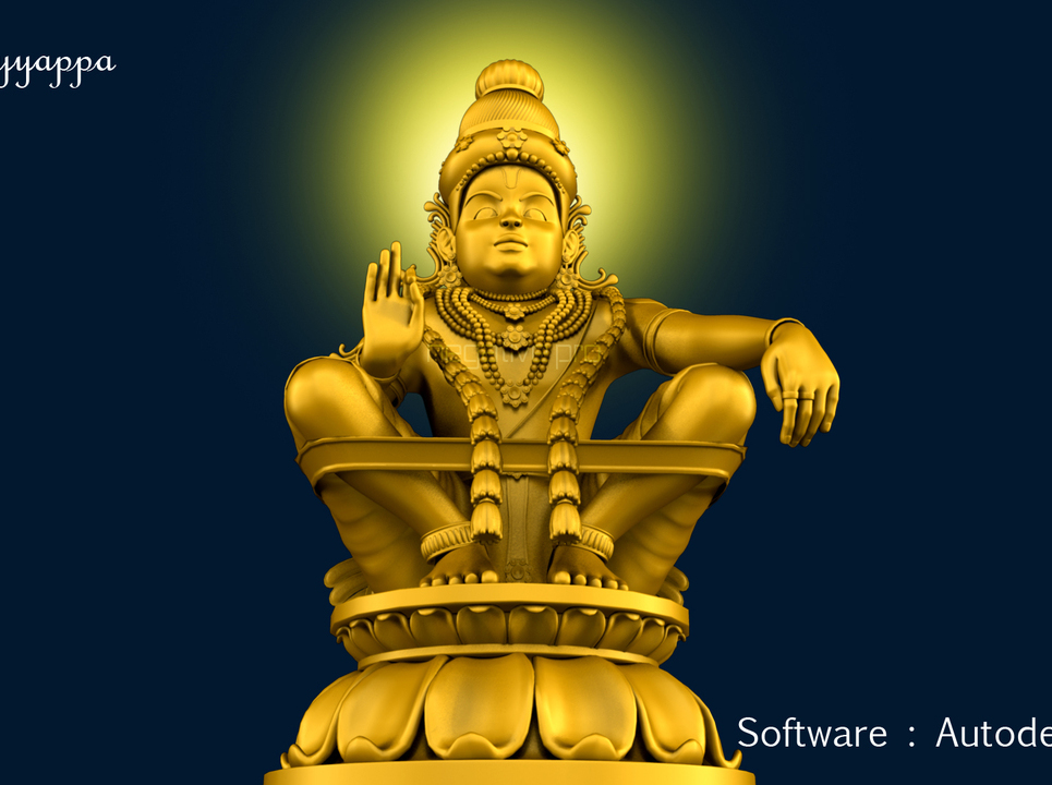 3d Ayyappa Wallpapers High Resolution - HD Wallpaper 