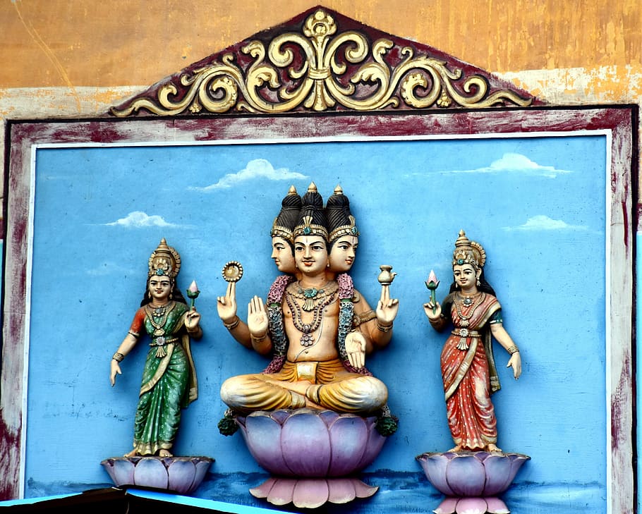 Brahma, Madurai, Meenakshi Amman Temple, Tradition, - Meenakshi Amman Temple - HD Wallpaper 