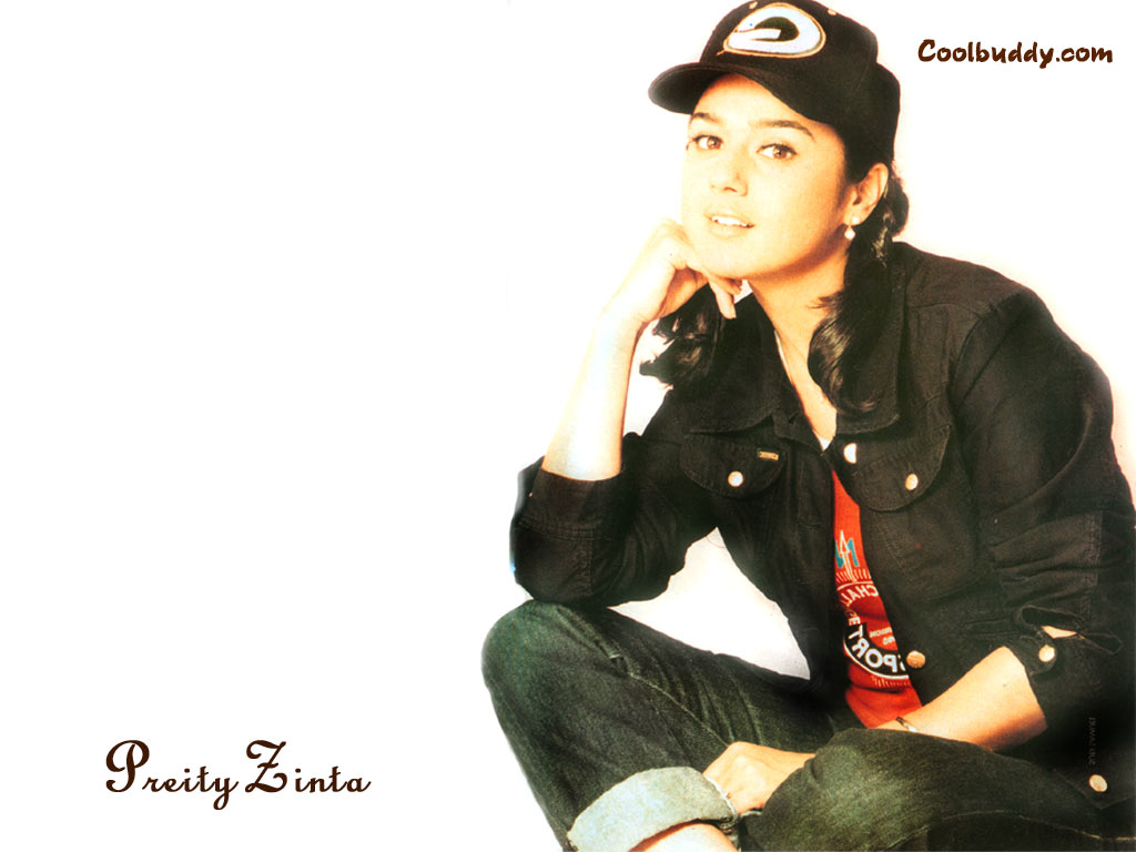 Preity Zinta With Cap - HD Wallpaper 