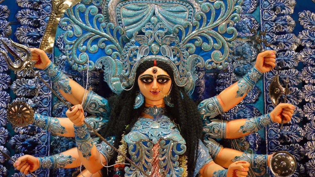 Durga Puja Photo Gallery - West Bengal Durga Pooja - HD Wallpaper 