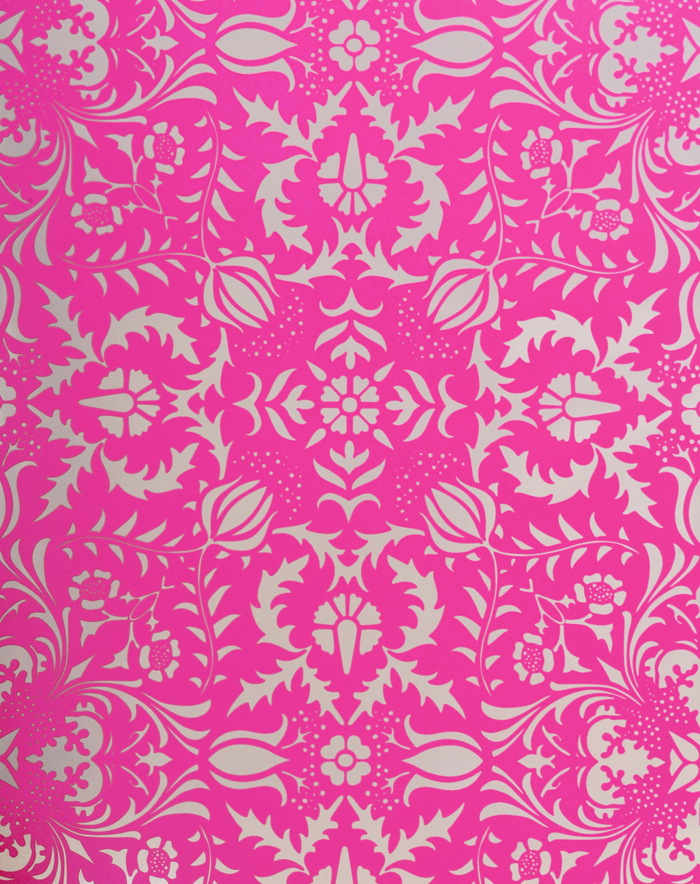 Fuschia Pink And Silver Background - HD Wallpaper 