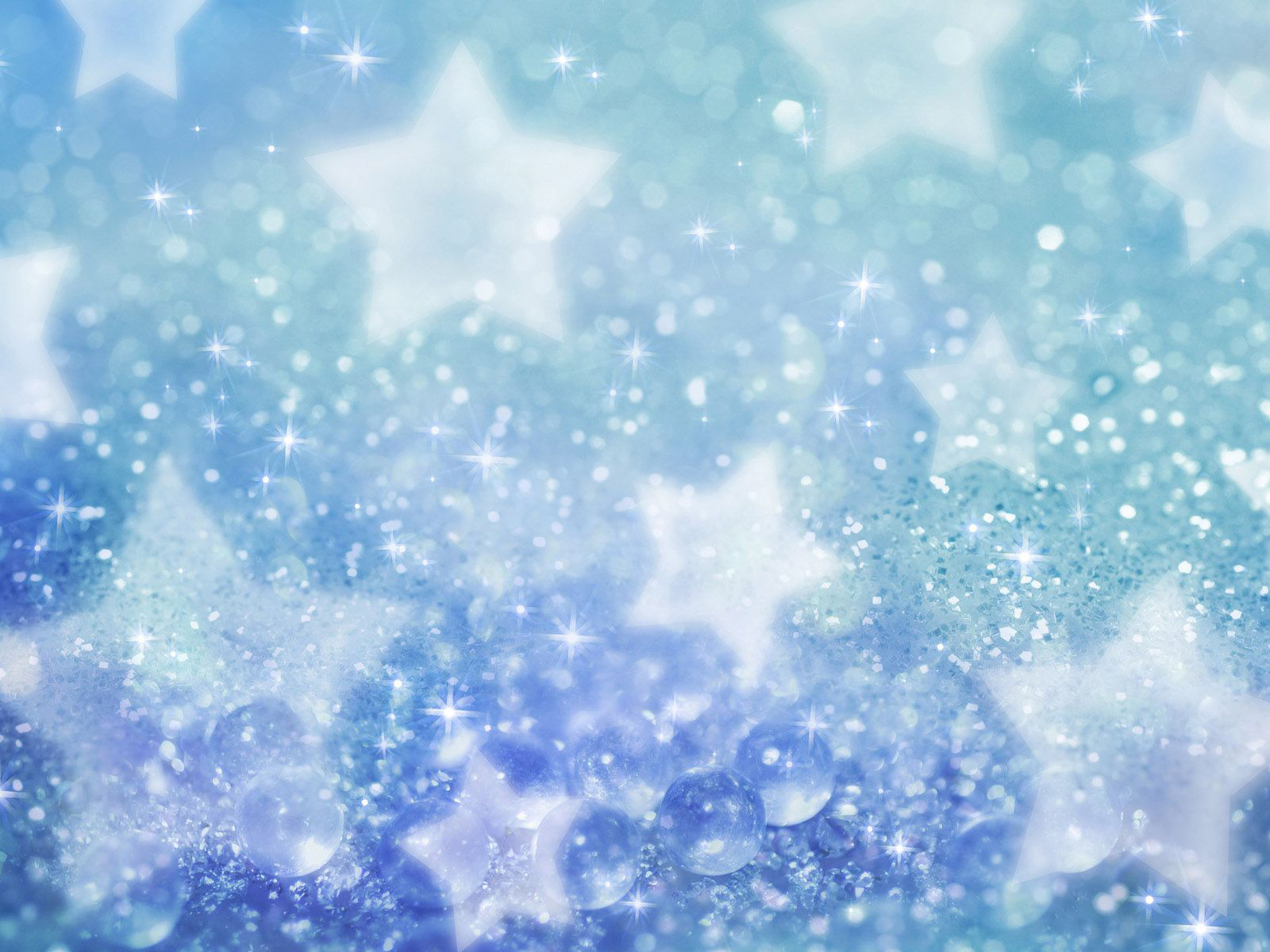 Blue Glitter Star Background - HD Wallpaper 