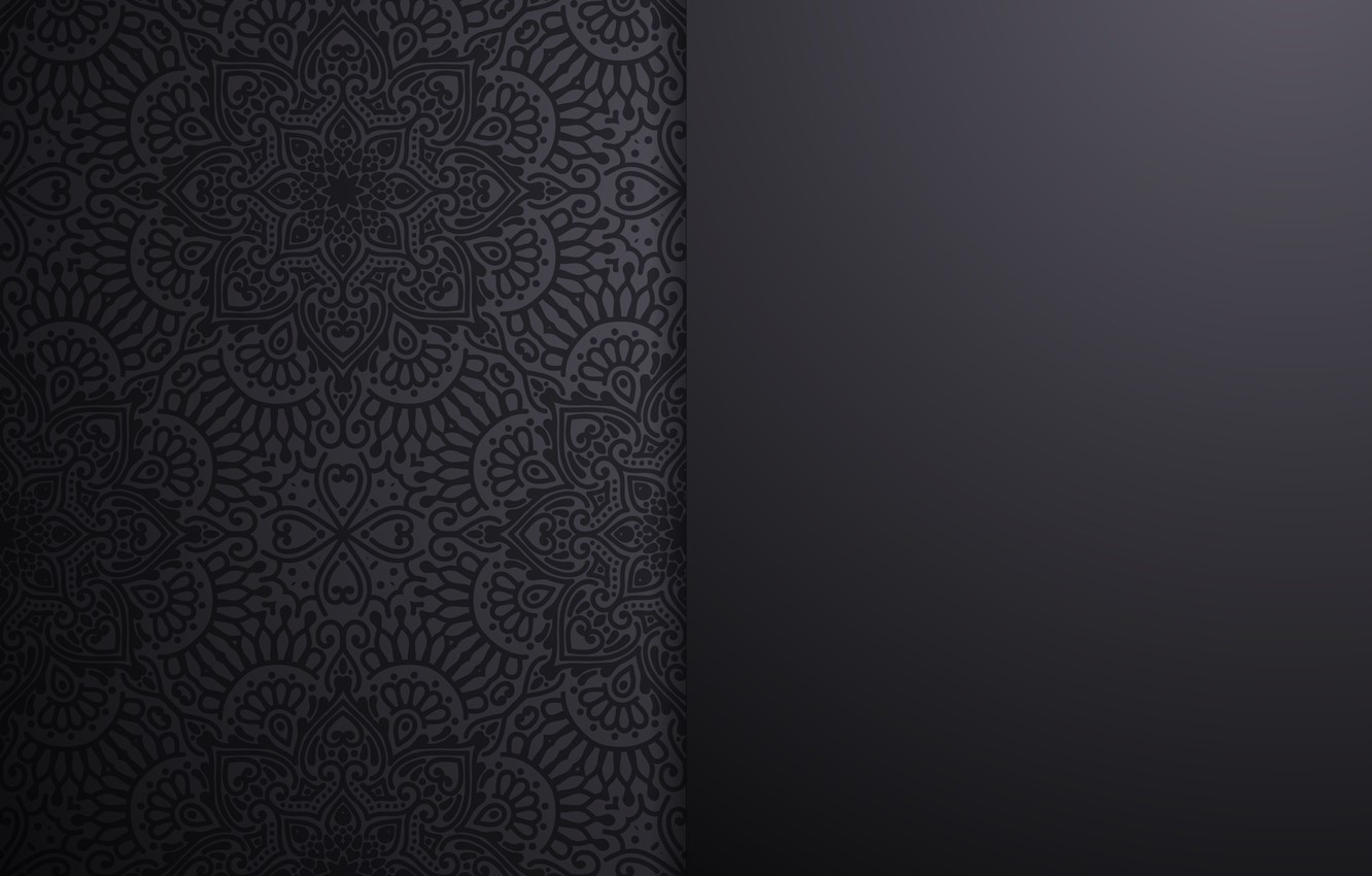 Photo Wallpaper Pattern, Texture, Black Background, - Wallpaper - HD Wallpaper 