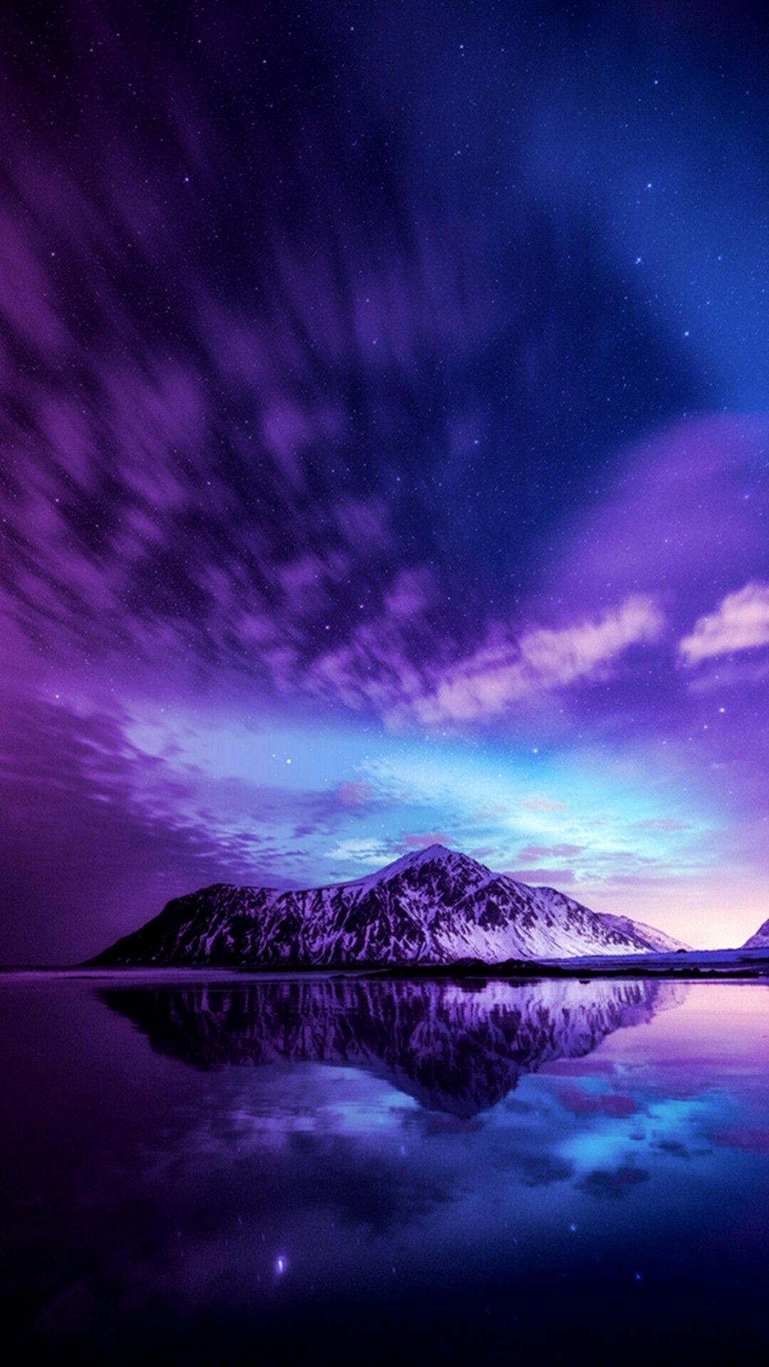 Blue And Purple Scenery - HD Wallpaper 