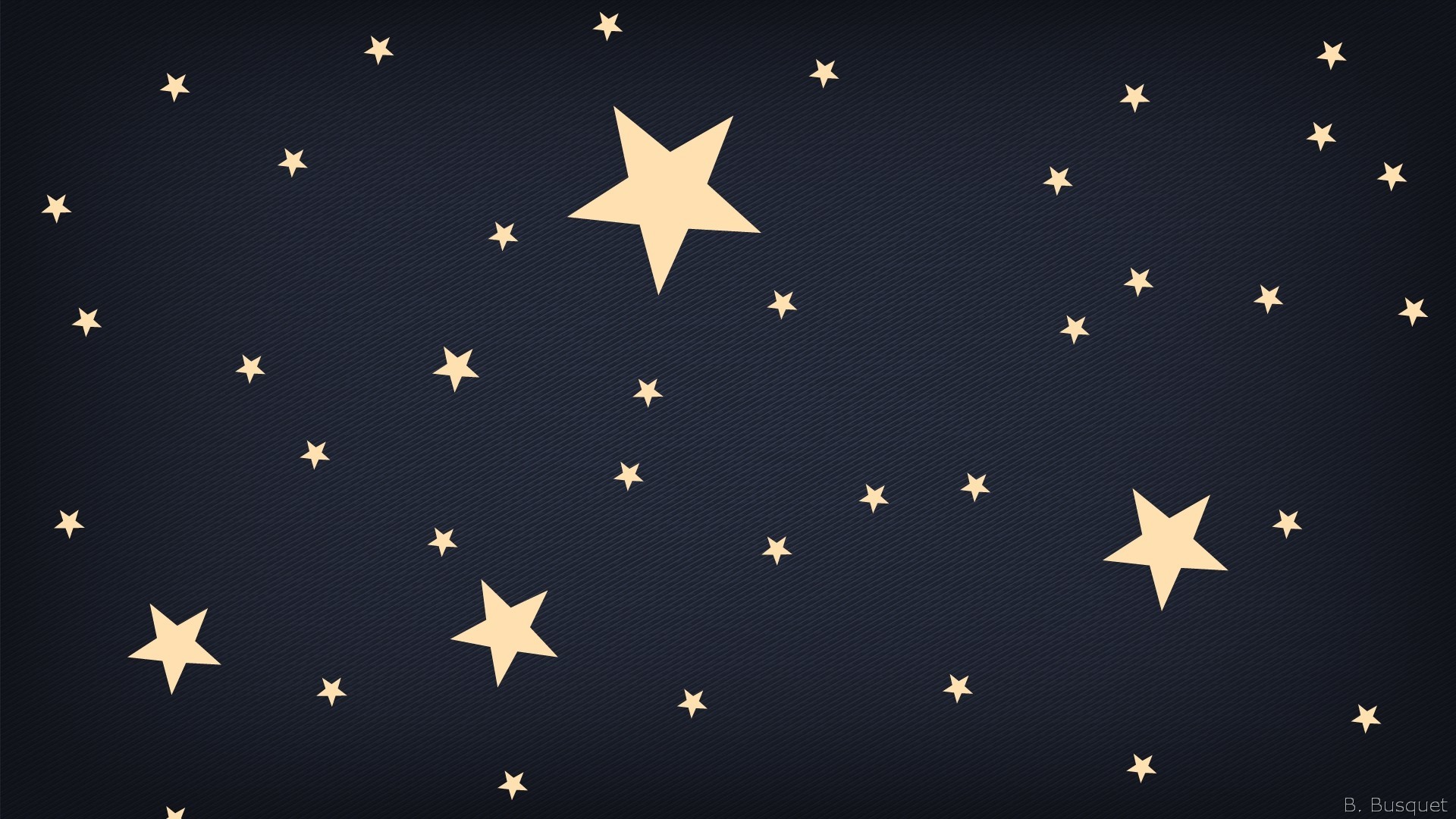 Dark Blue Sky With Stars Data-src - Blue And Gold Star - 1920x1080 Wallpaper  