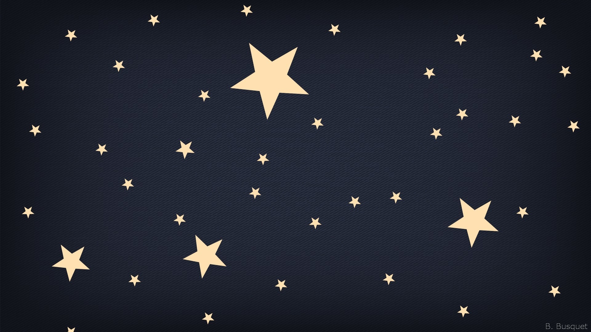 Dark Blue Sky With Stars 
 Data-src - Blue And Gold Star - HD Wallpaper 