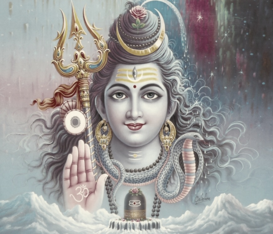 Shiva-blessing - Shiva Blessing - HD Wallpaper 