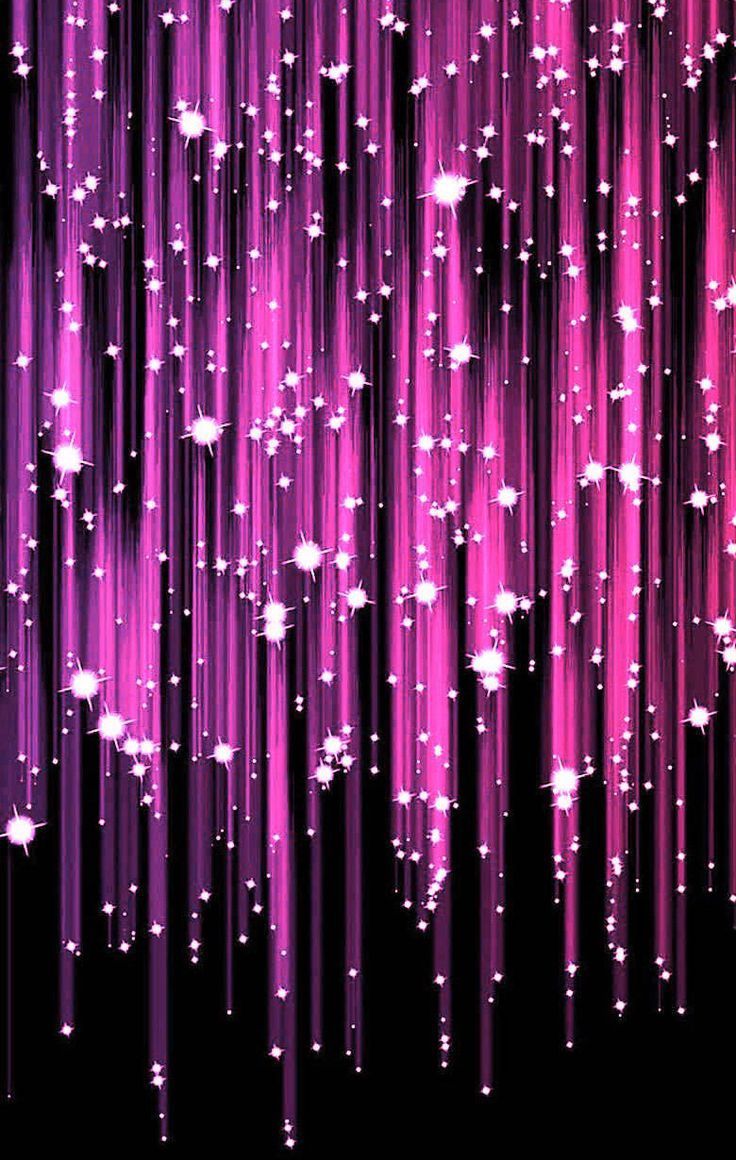 Glitter Falling - Glitter Pink And Black - HD Wallpaper 