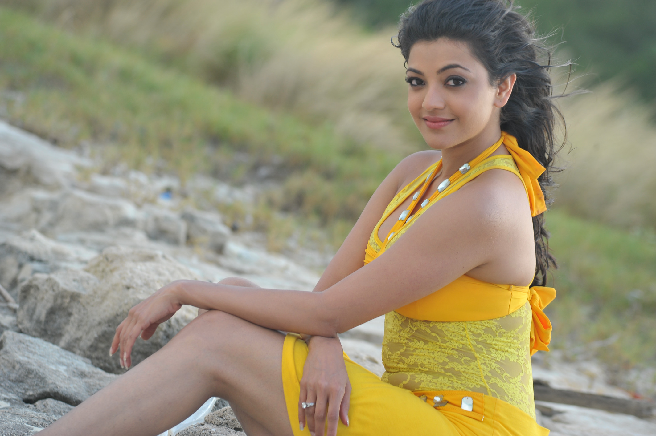 Kajal Agarwal Hot In Businessman - HD Wallpaper 