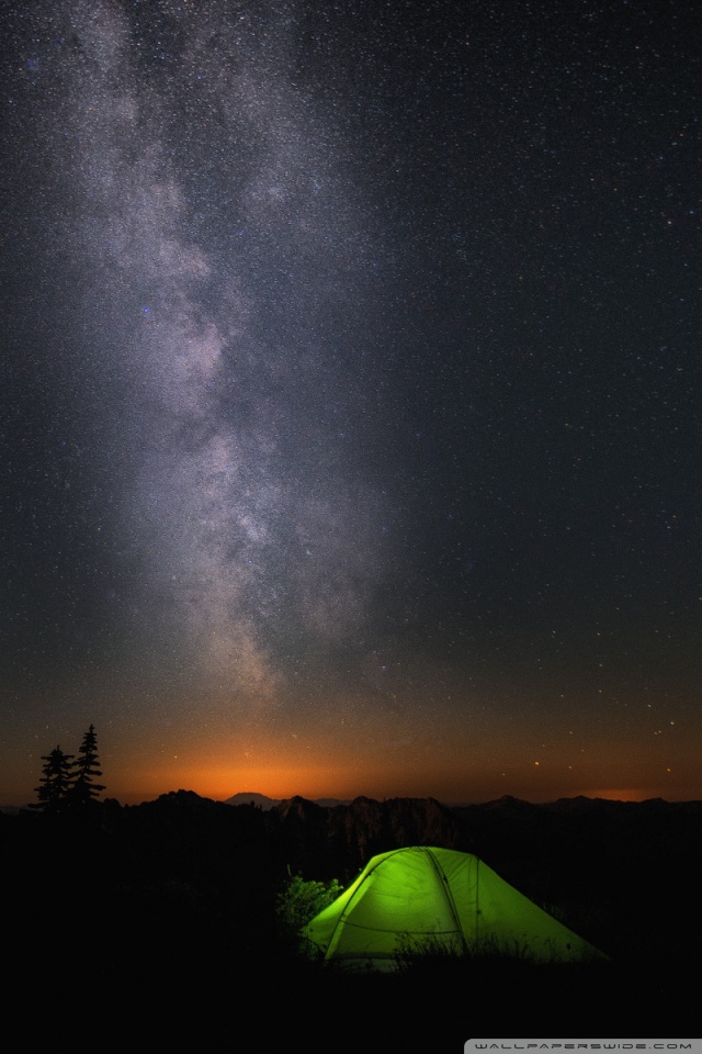 Windows 10 Night Sky - HD Wallpaper 