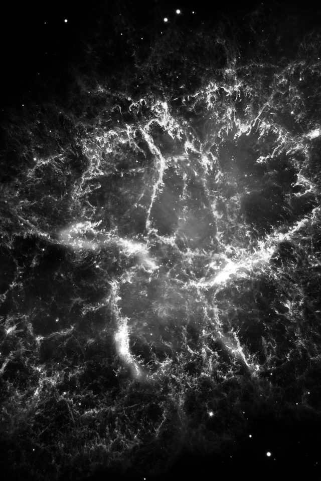 Space Astronomy Galaxy Dark Star Black Iphone Wallpaper - Crab Nebula - HD Wallpaper 