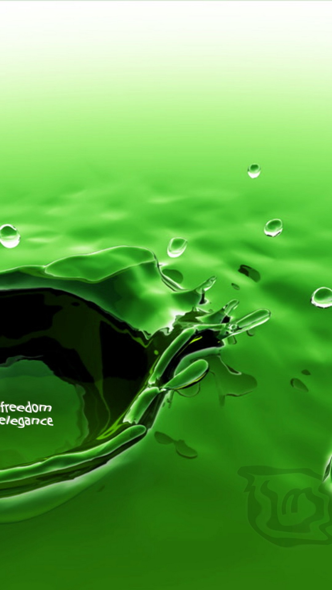 Android Wallpaper Green Colour With Image Resolution - Linux Mint Wallpaper  Hd - 1080x1920 Wallpaper 