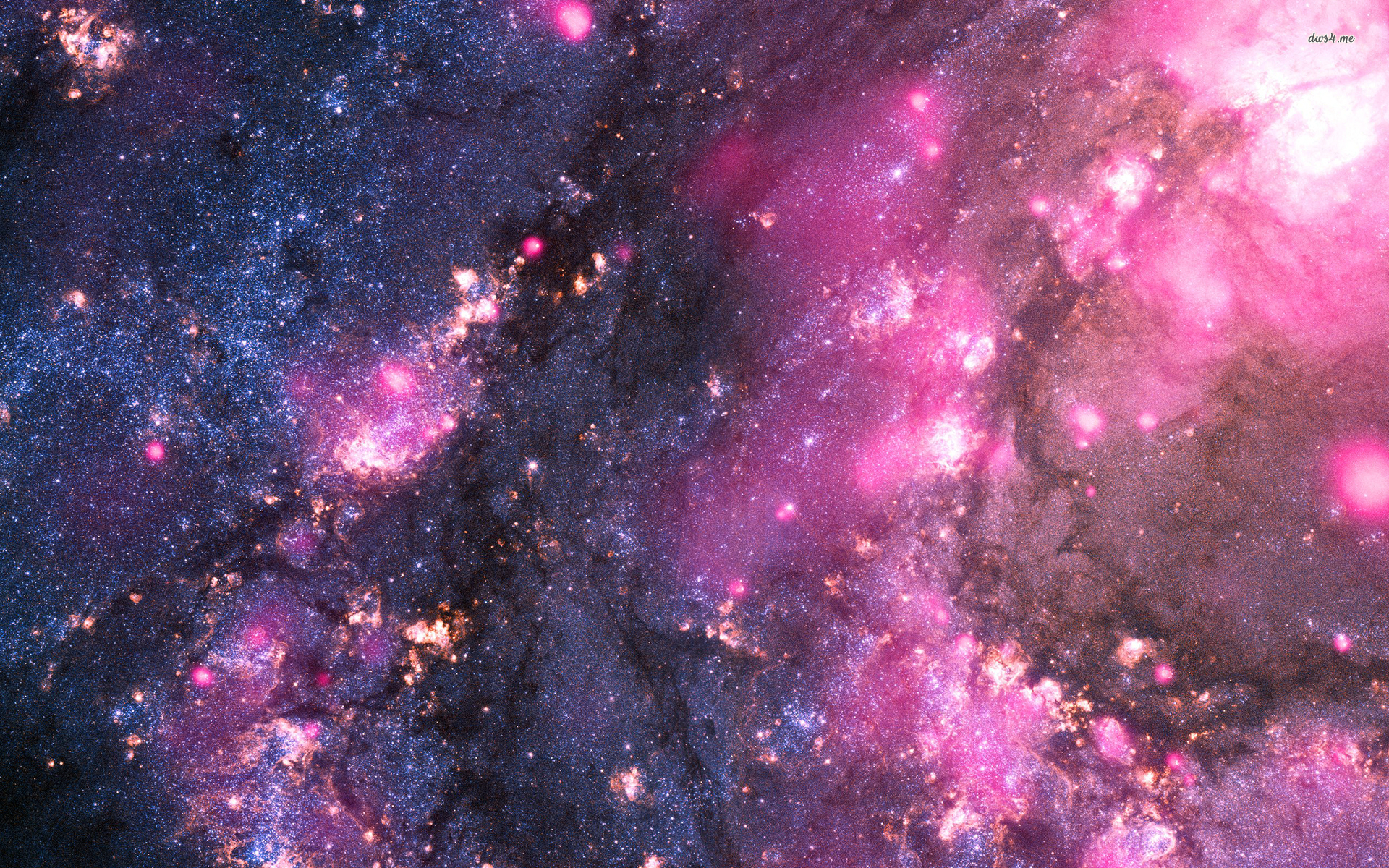 Pink Galaxy Wallpaper - HD Wallpaper 