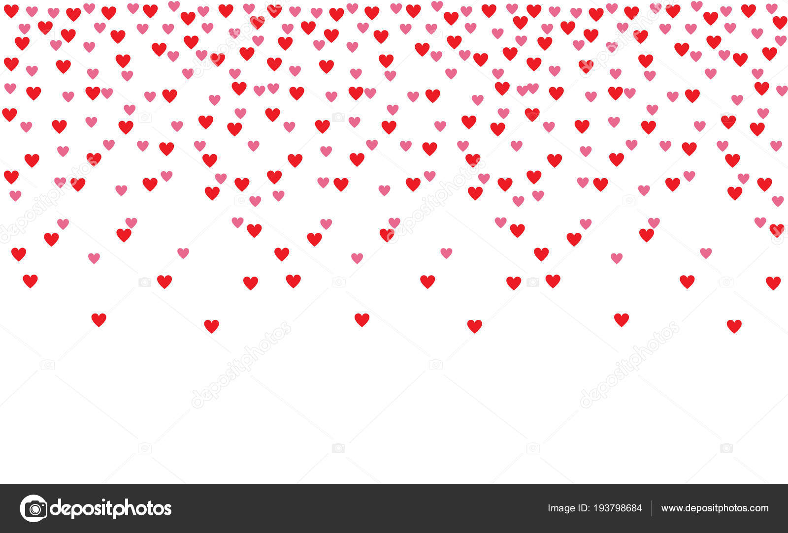 Red Heart White Background - HD Wallpaper 