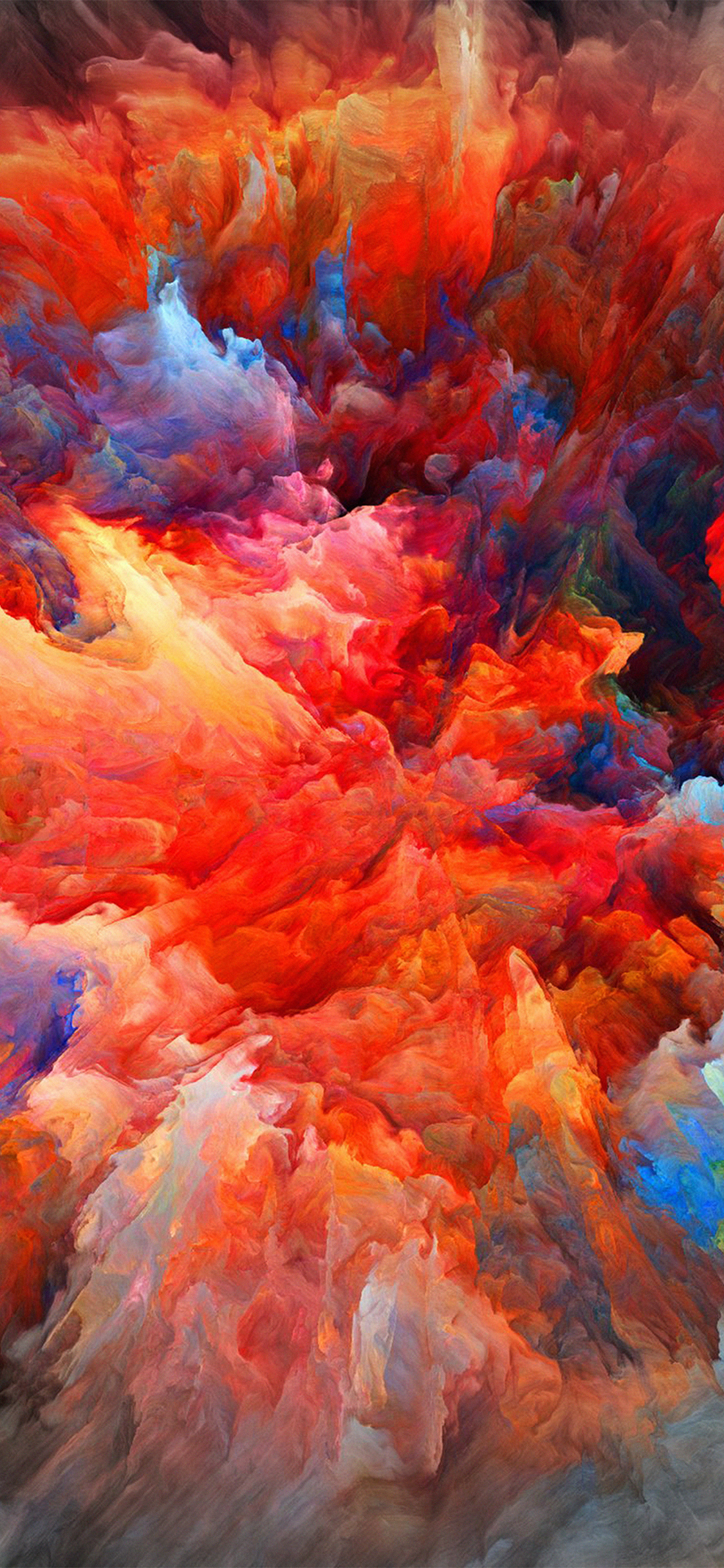 Colorful Wallpaper Iphone X - HD Wallpaper 