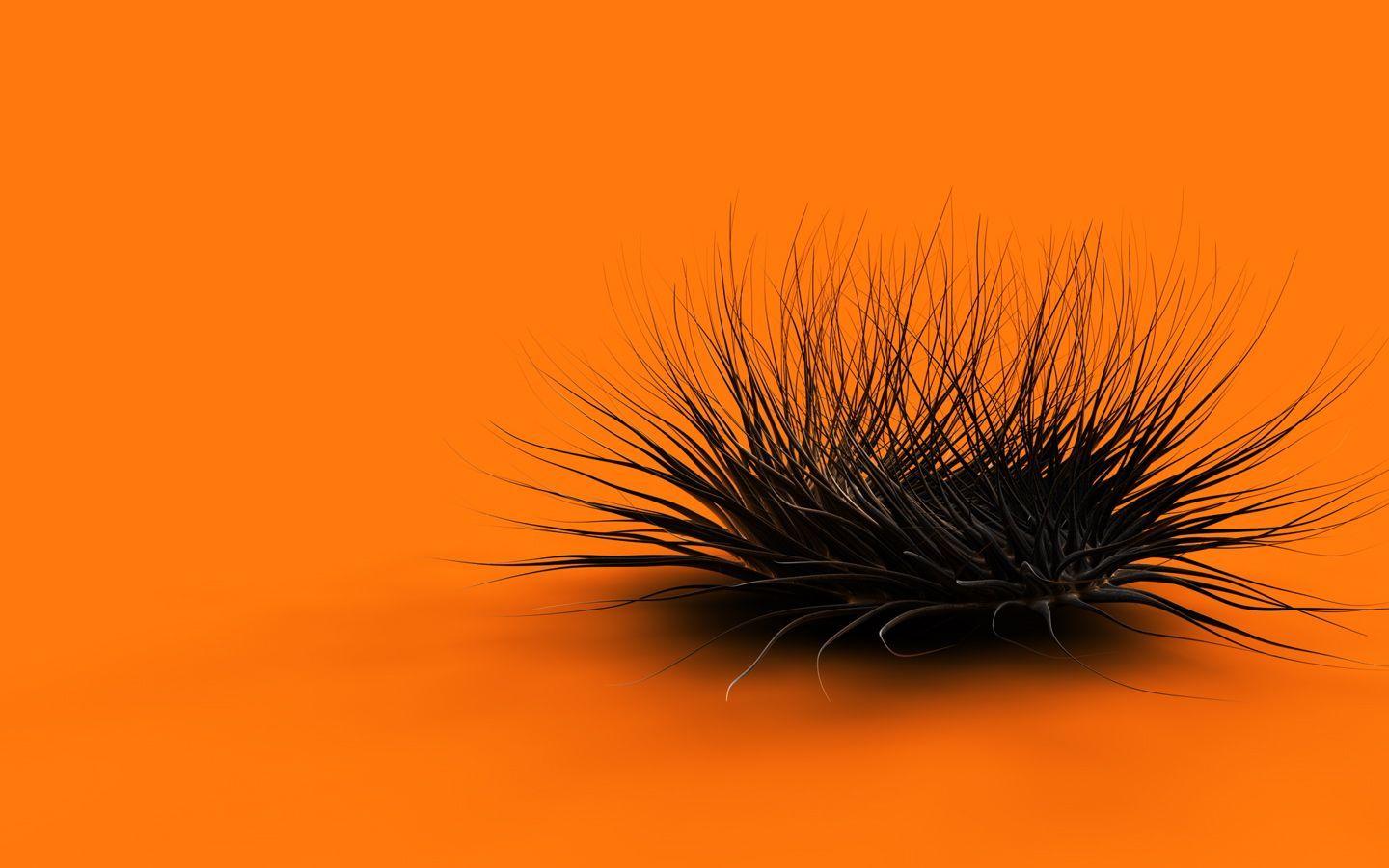 Black And Orange Wallpaper 4k - HD Wallpaper 