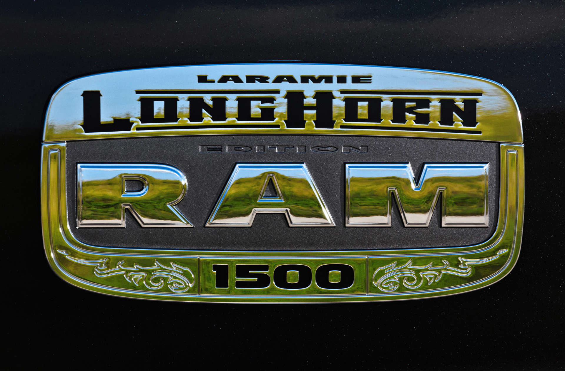 Ram Truck Logo Wallpaper Hd - Dodge Ram Laramie Longhorn Logo - HD Wallpaper 