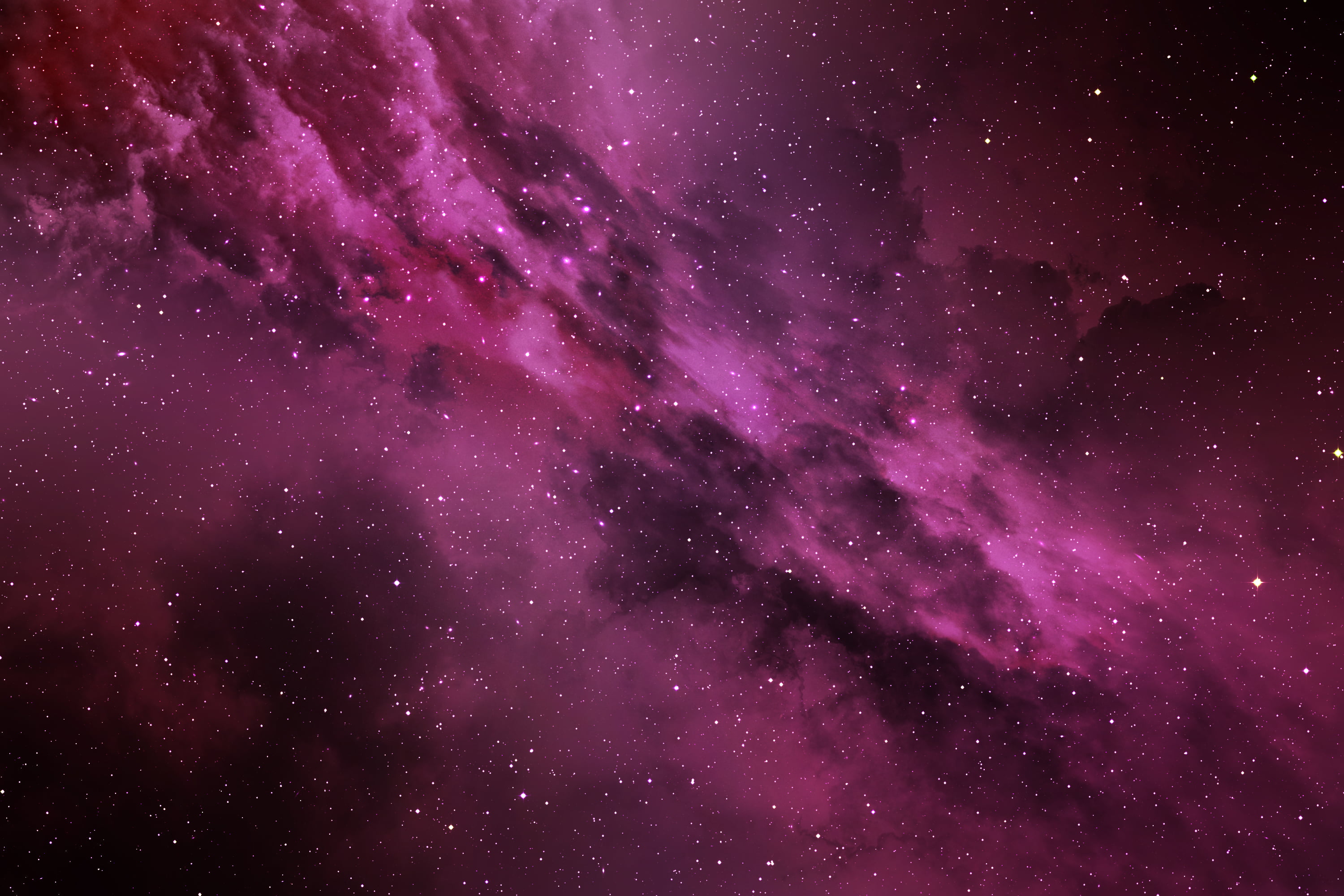 Pink Space Wallpaper Hd - HD Wallpaper 