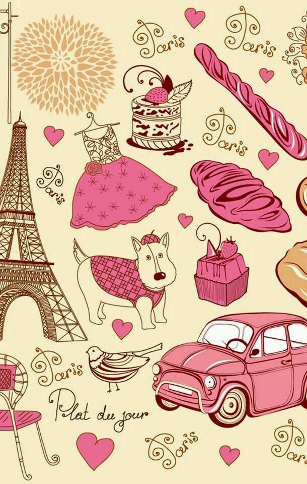 Art, Background, Paris - پس زمینه ی تلگرام - HD Wallpaper 