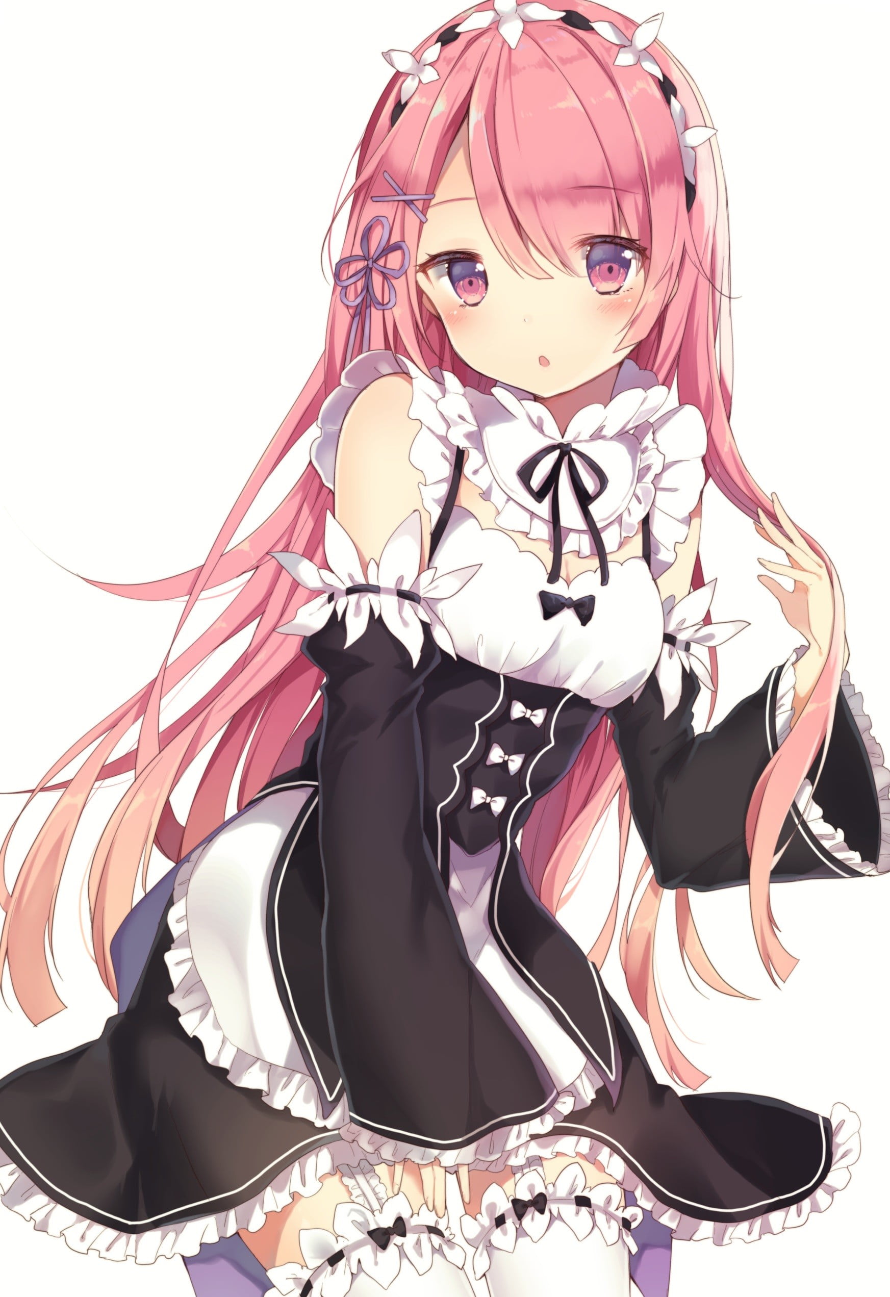 Anime Girl Wearing A Maid Outfit - 10x10 Wallpaper - teahub.io Anime Girl Wearing A Maid Outfit - 10x10 Wallpaper - teahub.io