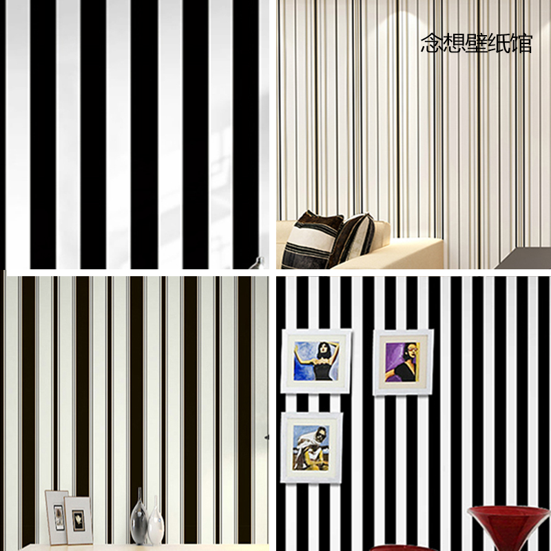 Kamar Tidur Warna Hitam Putih - HD Wallpaper 