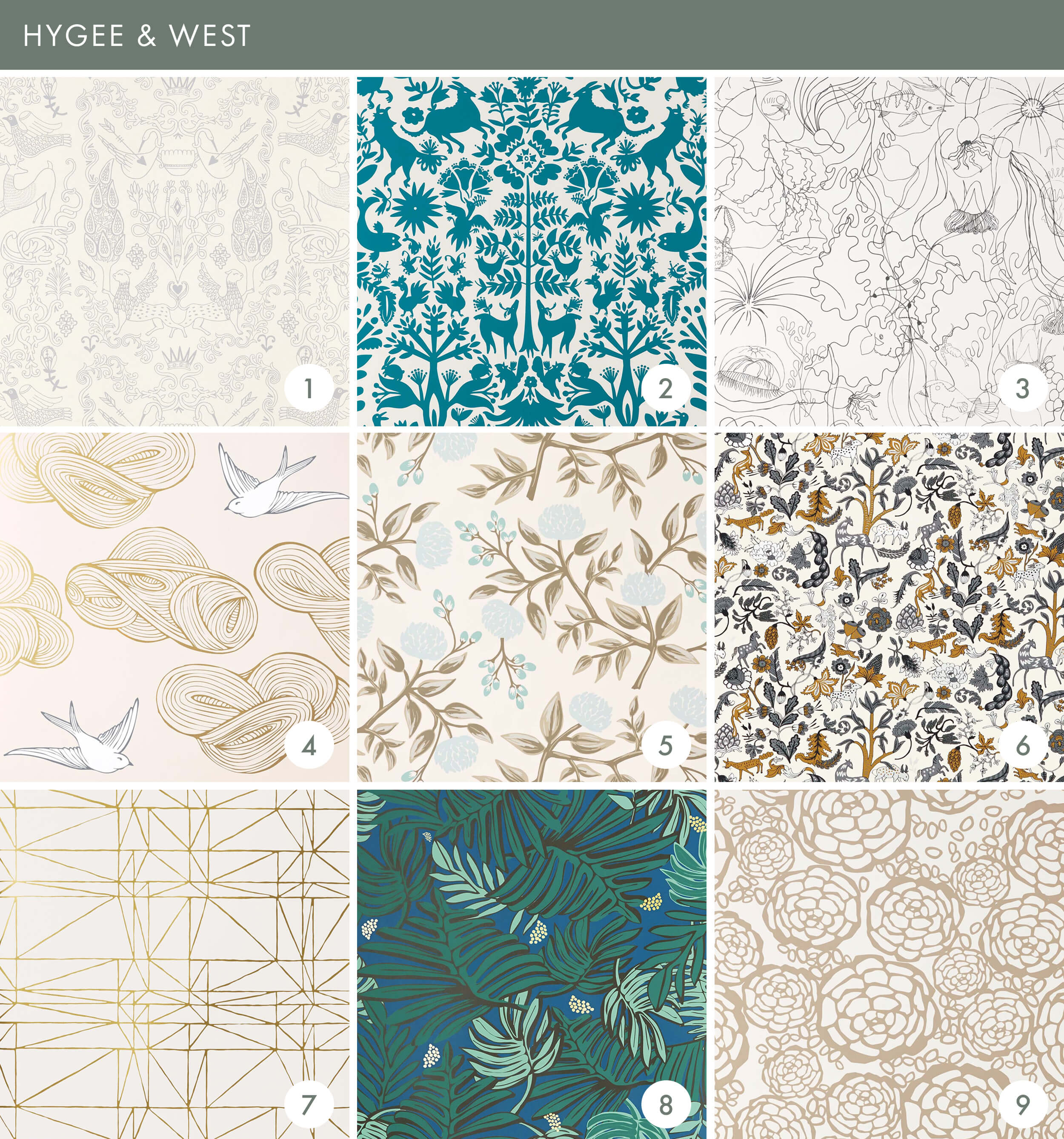 Emily Henderson Online Wallpaper Roundup Hygee West - Patchwork - HD Wallpaper 