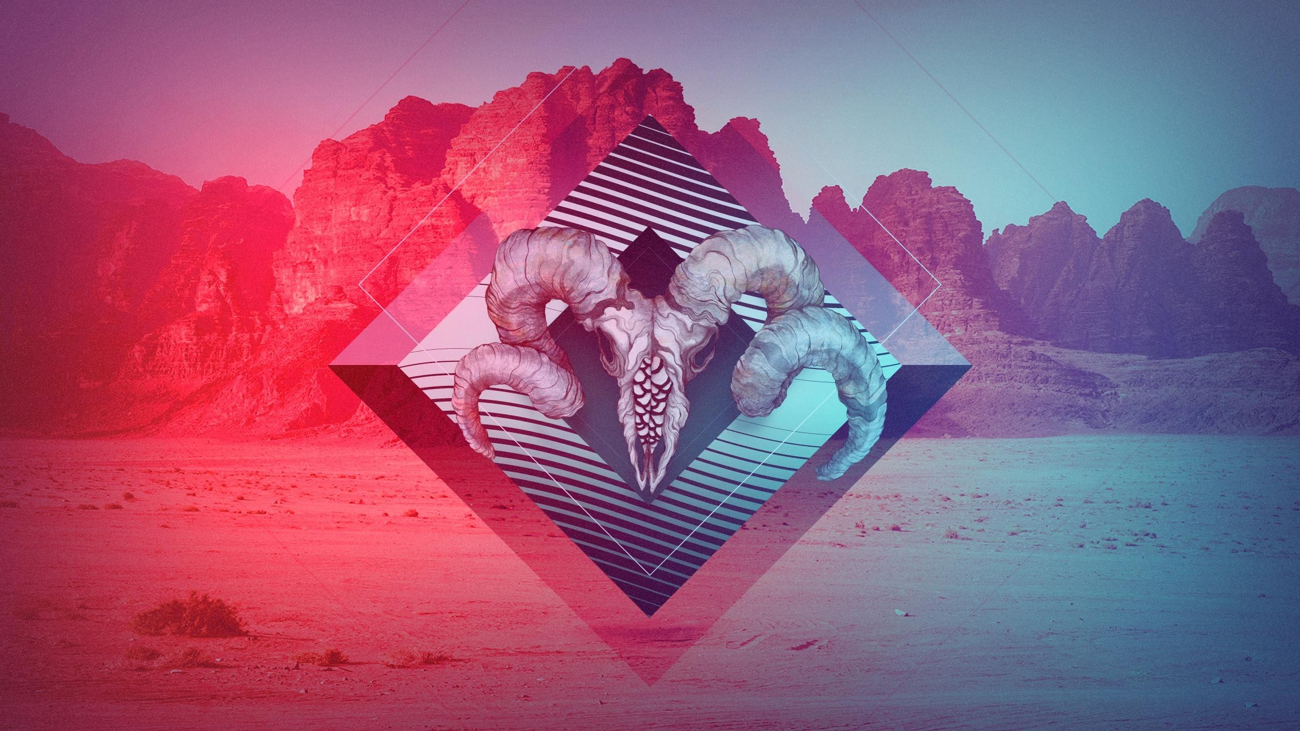 Ram Skull Wallpaper Hd - HD Wallpaper 