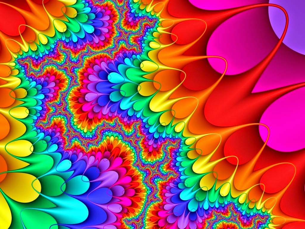 Rainbow Colors Design - HD Wallpaper 