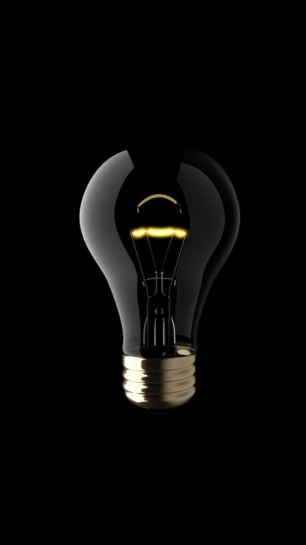 Black Light Bulb - HD Wallpaper 