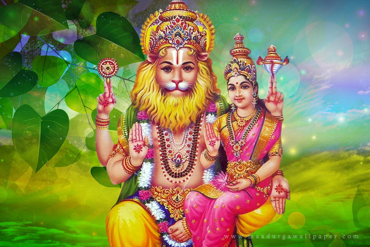 Lord Narasimha Images, Hd Wallpaper For Mobile - Lakshmi Narasimha Swamy - HD Wallpaper 