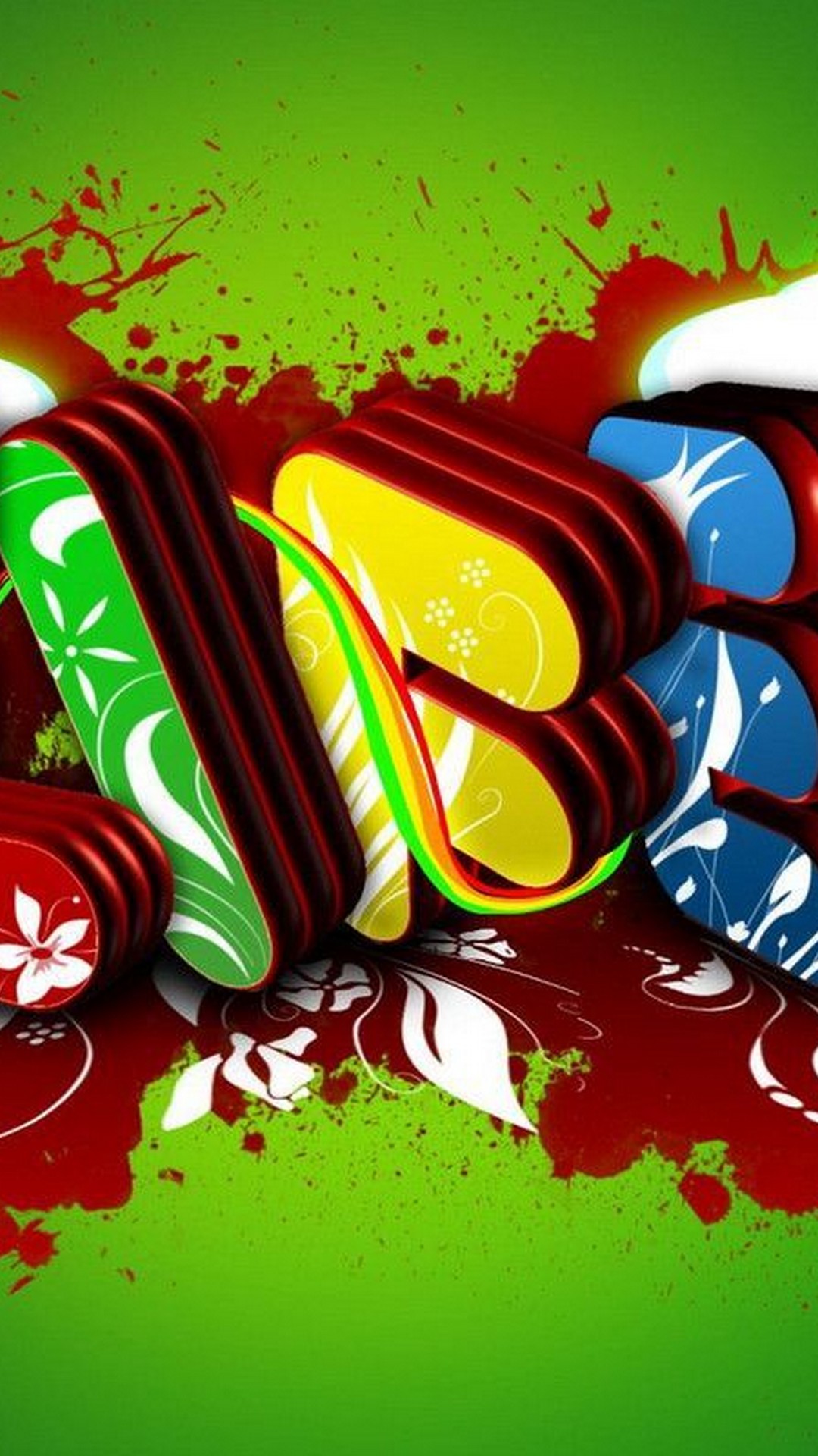 Android Wallpaper Graffiti Letters With Image Resolution - Cool