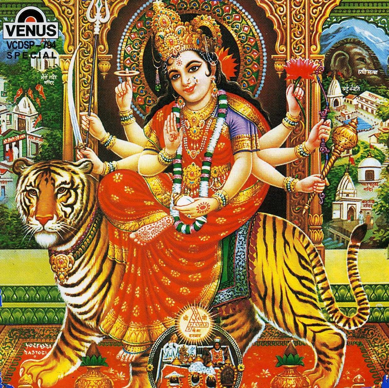 Maa Vaishno Devi Wallpapers - Jai Mata Di - HD Wallpaper 