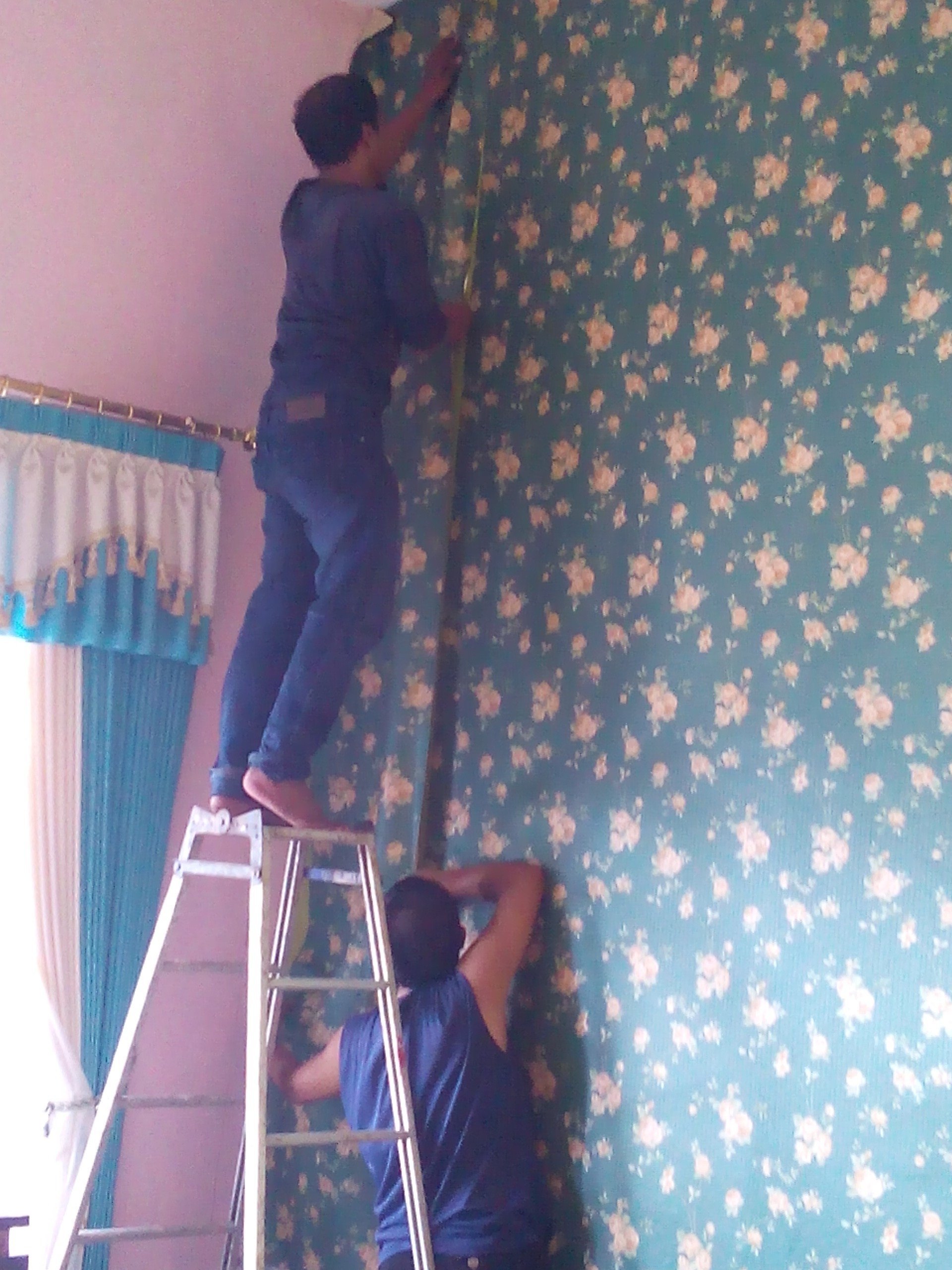Cara Memasang Wallpaper Dinding Kamar - HD Wallpaper 