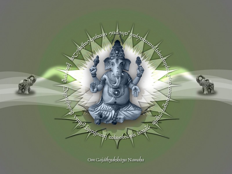 Lord Ganesha Wallpaper - Good Night Wishes God - HD Wallpaper 