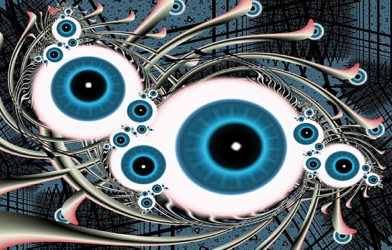 Photo Wallpaper Abstraction, Color, Abstract - Circle - HD Wallpaper 