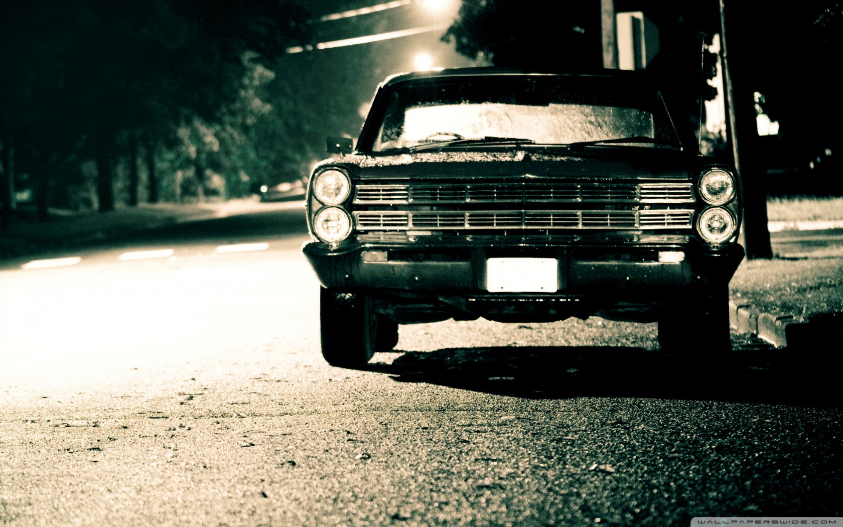 Old School Car Background - HD Wallpaper 