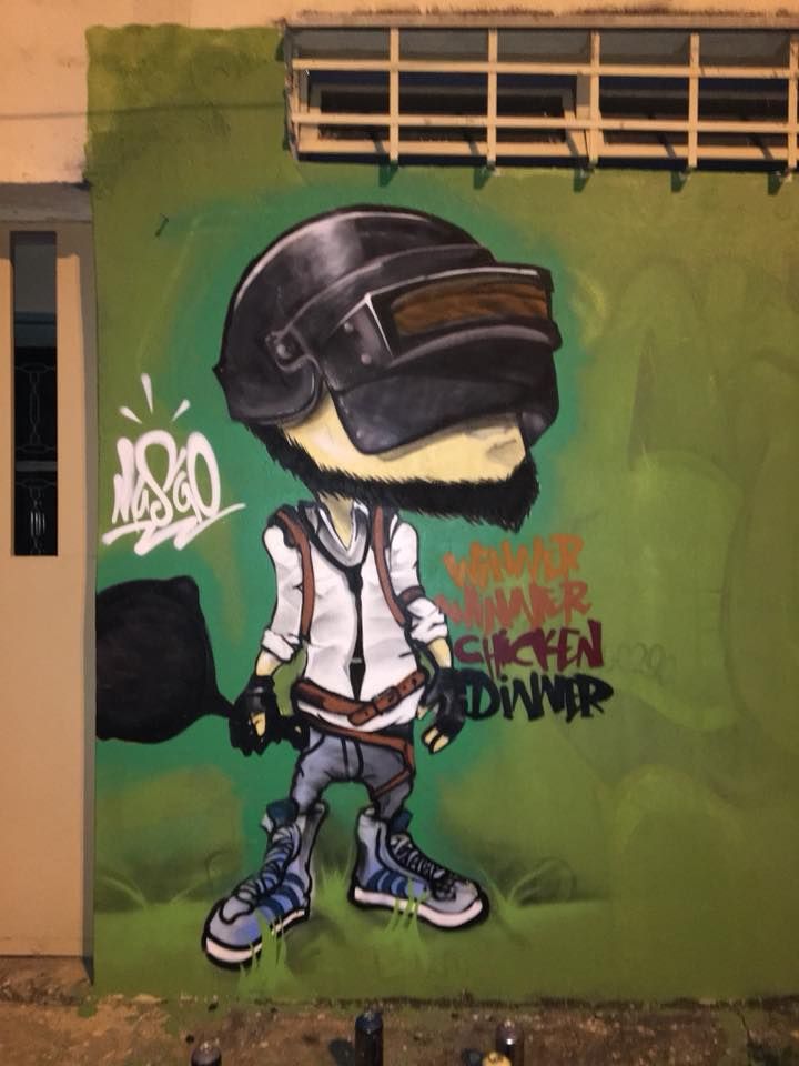 Graffiti Pubg - HD Wallpaper 