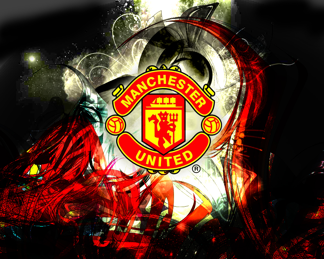 Wallpaper Mu - Manchester United Digital Art - HD Wallpaper 