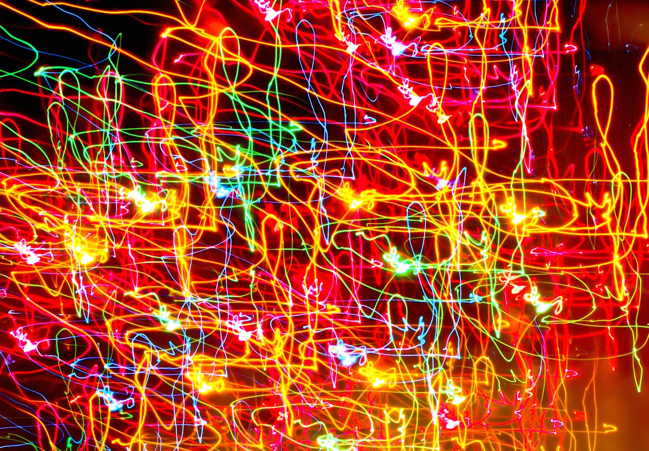 Neon Lights Textures - HD Wallpaper 