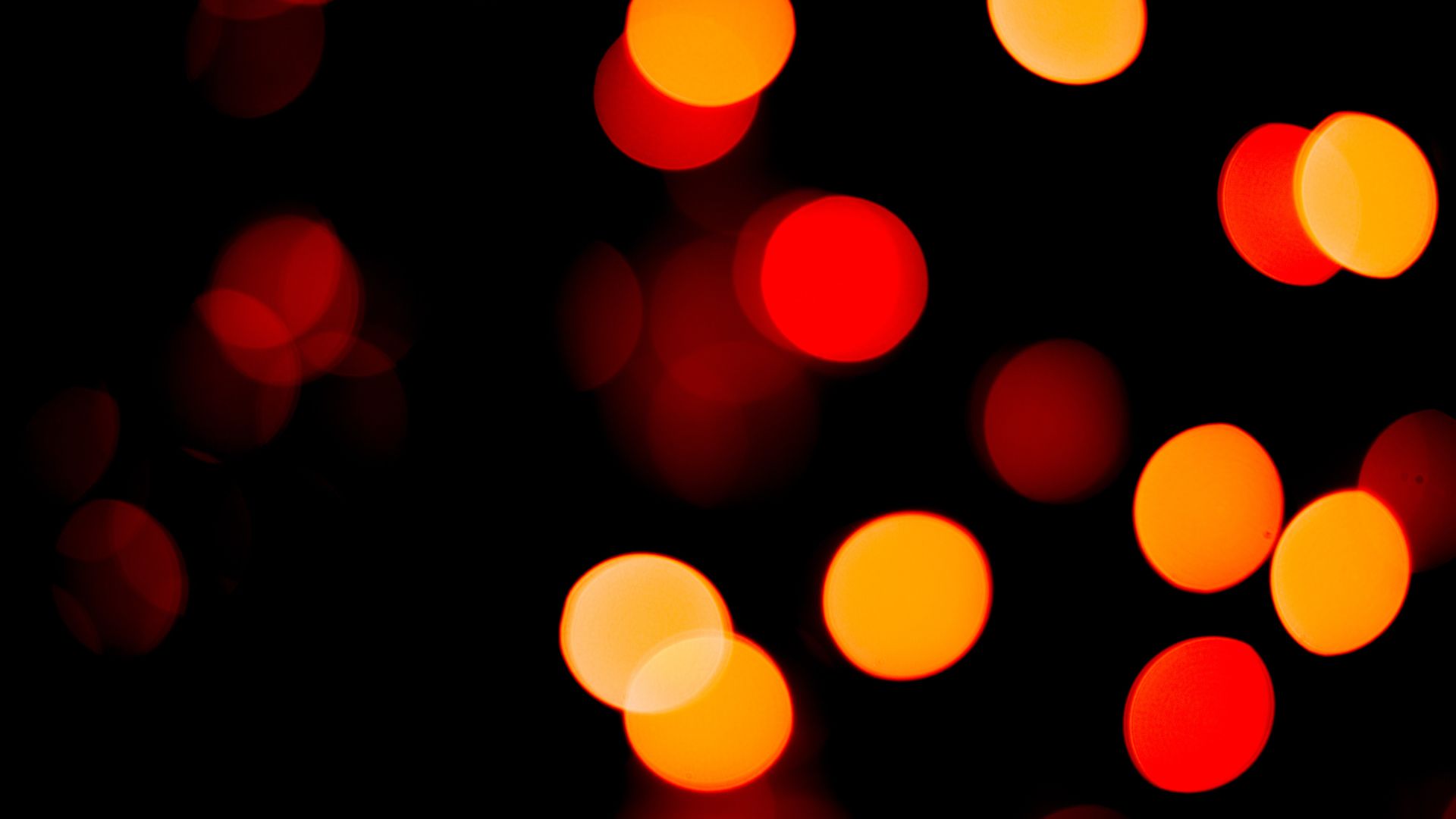 Red Yellow Bokeh Dark Background Wallpaper - Bokeh Effect Png - HD Wallpaper 