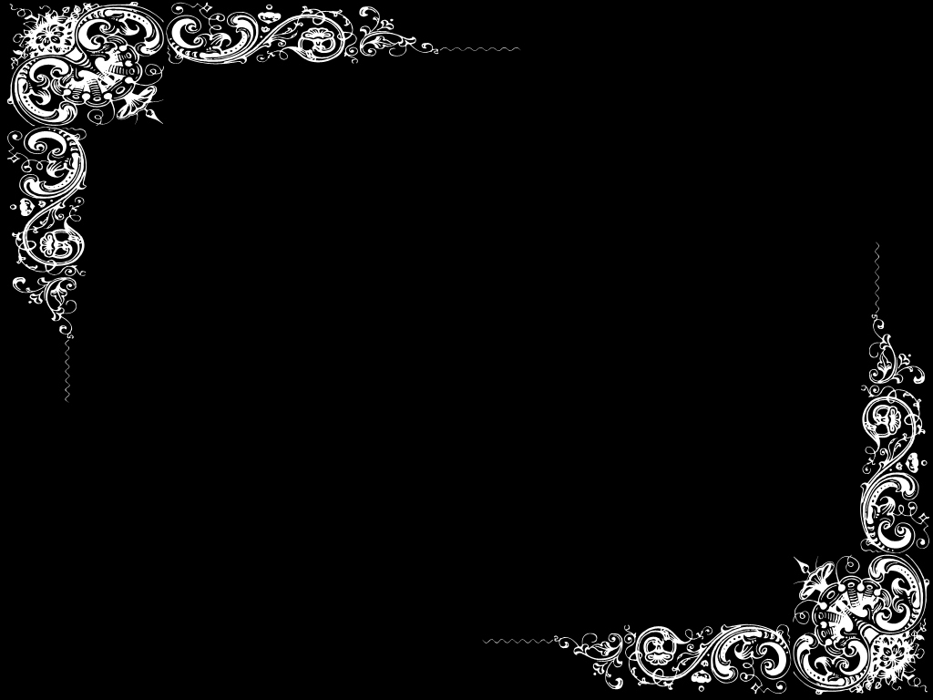 Plain Black Wallpaper Border 1 Desktop Background - Black Background With White Border - HD Wallpaper 