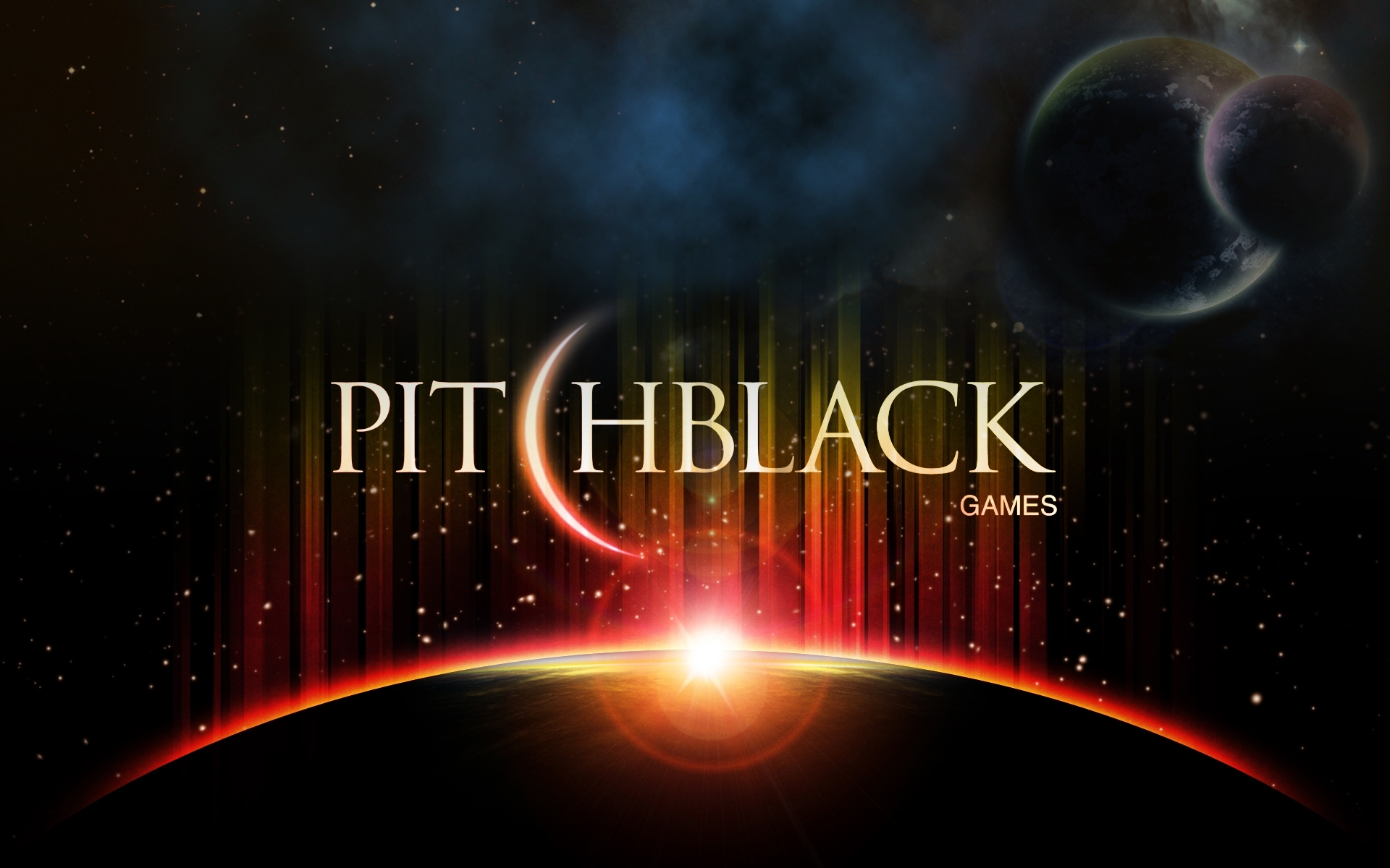 Pitch Black Wallpaper - Pitch Black Planet - HD Wallpaper 