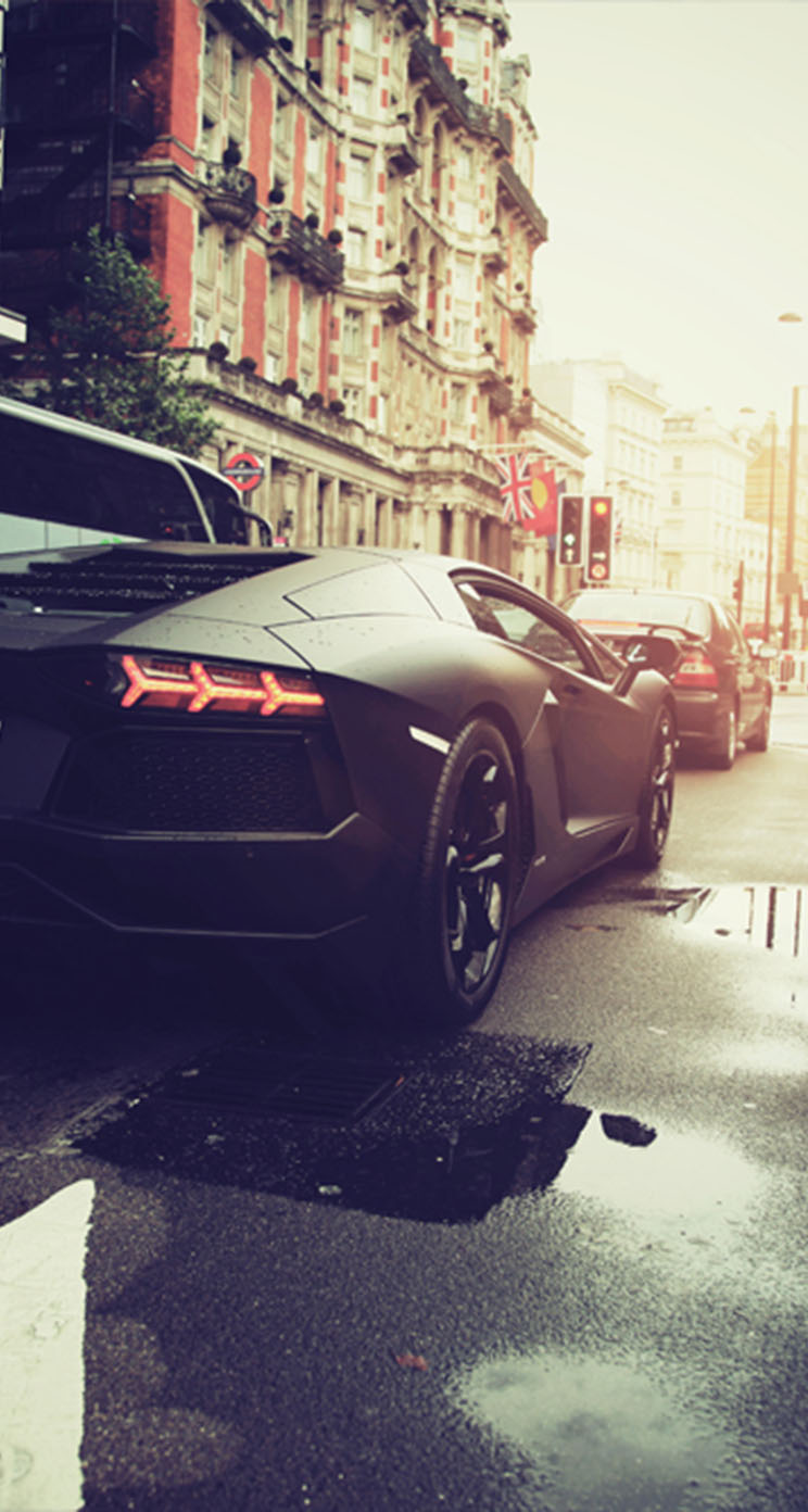 Matte Lamborghini Wallpaper Iphone - HD Wallpaper 