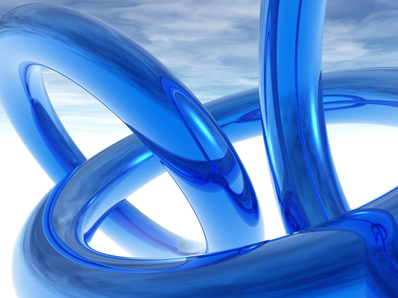 Tubes Abstract Wallpaper - Blue Abstract - HD Wallpaper 