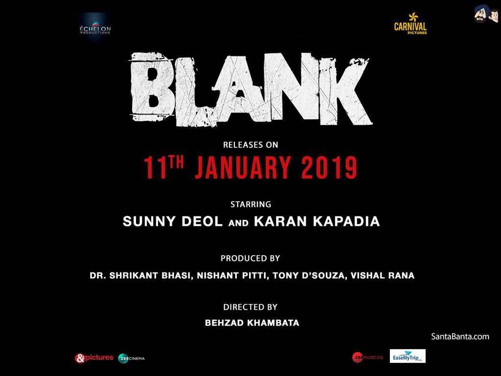 Blank - Sunny Deol New 2019 Blank - HD Wallpaper 