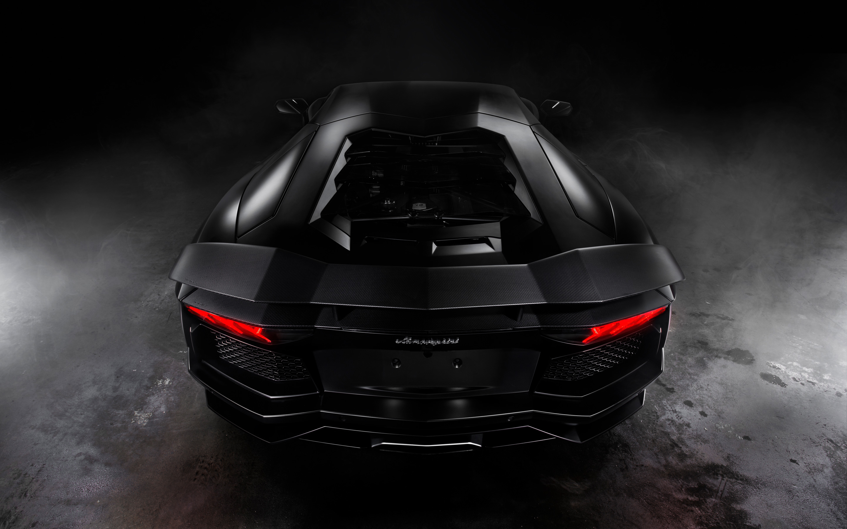 Black Lamborghini Aventador Iphone - HD Wallpaper 