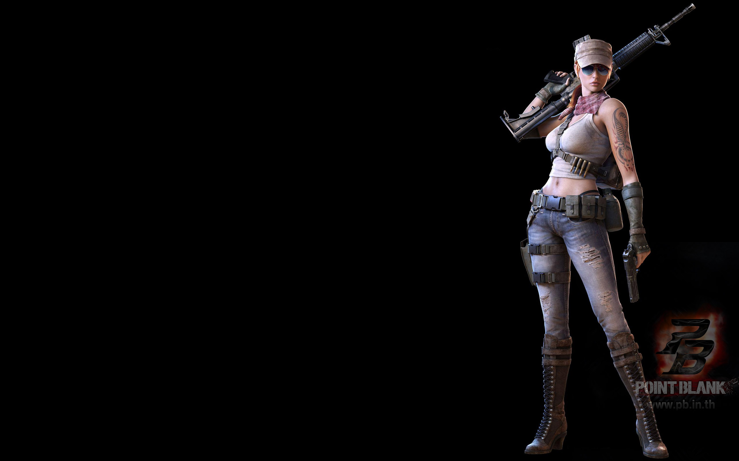 3d Character Girl Game - HD Wallpaper 