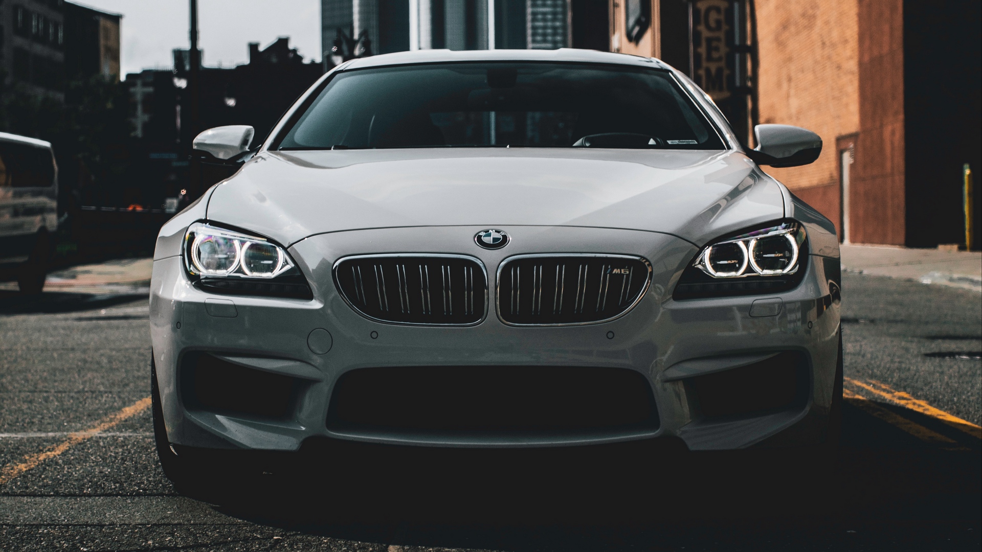 Wallpaper Bmw M6 Gran Coupe, Bmw M6, Bmw, Front View, - Bmw M6 Gran Coupe Hd - HD Wallpaper 