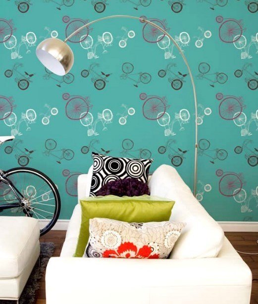 Modern Wall Stencils - HD Wallpaper 